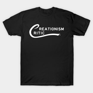 Creationism Critic (white) by Tai's Tees T-Shirt